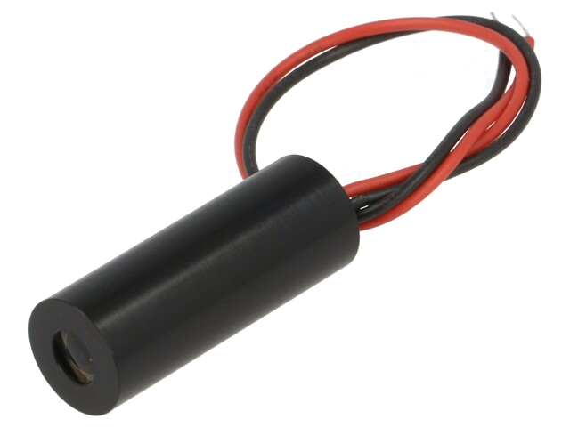 Module: laser; 5mW; rood; lijn; 650nm; 2,7÷3,3VDC; 15÷45mA; 20° Module: laser; 5mW; rood; lijn; 650nm; 2,7÷3,3VDC; 15÷45mA; 20°